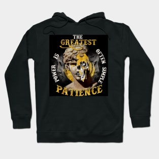 The greatest power is often simple patience Hoodie